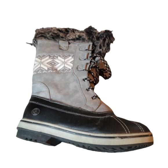 Northside Faux Fur Boots SZ 10 - Picture 1 of 6